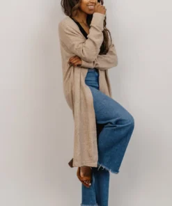 GIL Claire Cardigan | Taupe