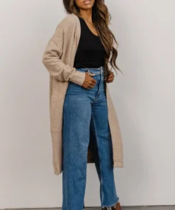 GIL Claire Cardigan | Taupe