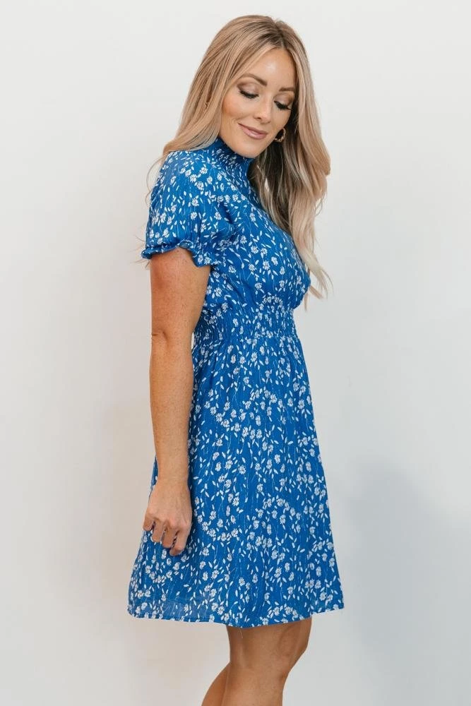 HAY Clarice Print Dress | Blue 5 HAY Clarice Print Dress | Blue