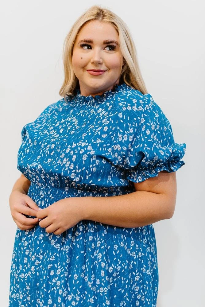 HAY Clarice Print Dress | Blue 11 HAY Clarice Print Dress | Blue