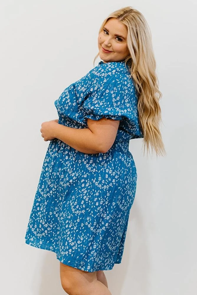 HAY Clarice Print Dress | Blue 10 HAY Clarice Print Dress | Blue