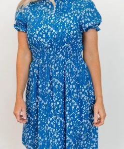 HAY Clarice Print Dress | Blue 13 HAY Clarice Print Dress | Blue