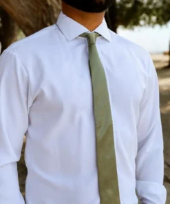 BB Custom Classic Satin Tie | Sage