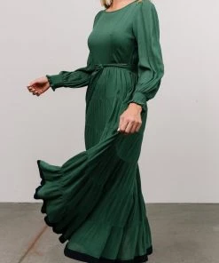 IL Colbie Tiered Maxi Dress | Green Dresses