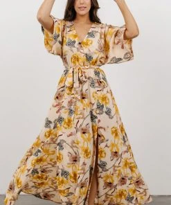AK Corinth Maxi Dress | Butterfly Blooms