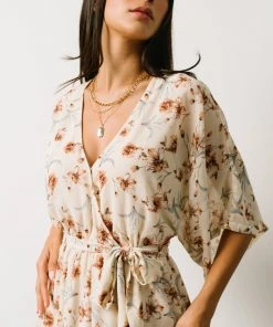 AK Corinth Maxi Dress | Cream Floral