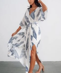 AK Corinth Maxi Dress | Navy Print Dresses