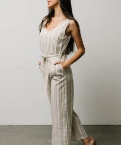 HAY Corrine Jumpsuit | Multi Stripe Boho