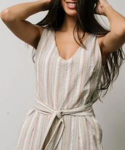 HAY Corrine Jumpsuit | Multi Stripe Boho