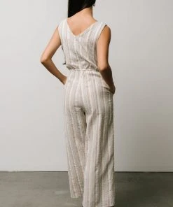 HAY Corrine Jumpsuit | Multi Stripe Boho