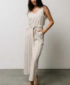 HAY Corrine Jumpsuit | Multi Stripe Boho