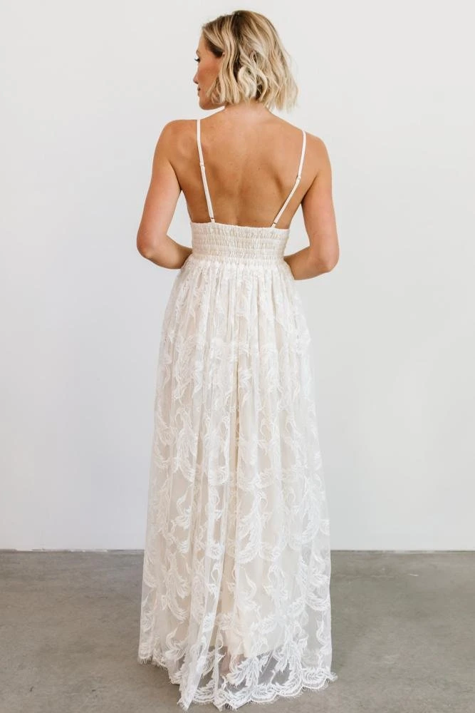 JH Dresses Cozette Lace Gown | White 5 JH Dresses Cozette Lace Gown | White