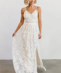 JH Dresses Cozette Lace Gown | White 16 JH Dresses Cozette Lace Gown | White