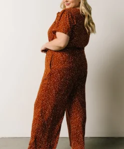 HAY Dakota Jumpsuit | Rust Print Best Sellers
