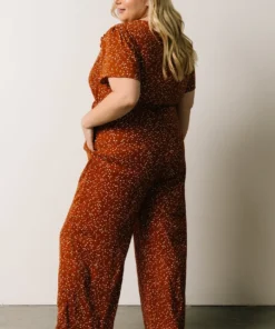 HAY Dakota Jumpsuit | Rust Print Best Sellers