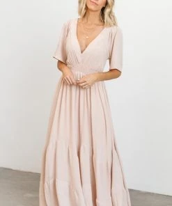 RR Delilah Maxi Dress | Blush