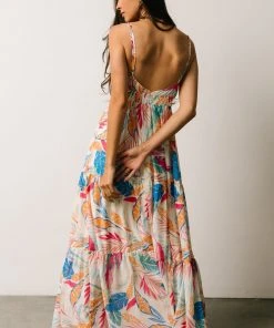 FT Dresses Desmond Tiered Maxi Dress | Multi Print