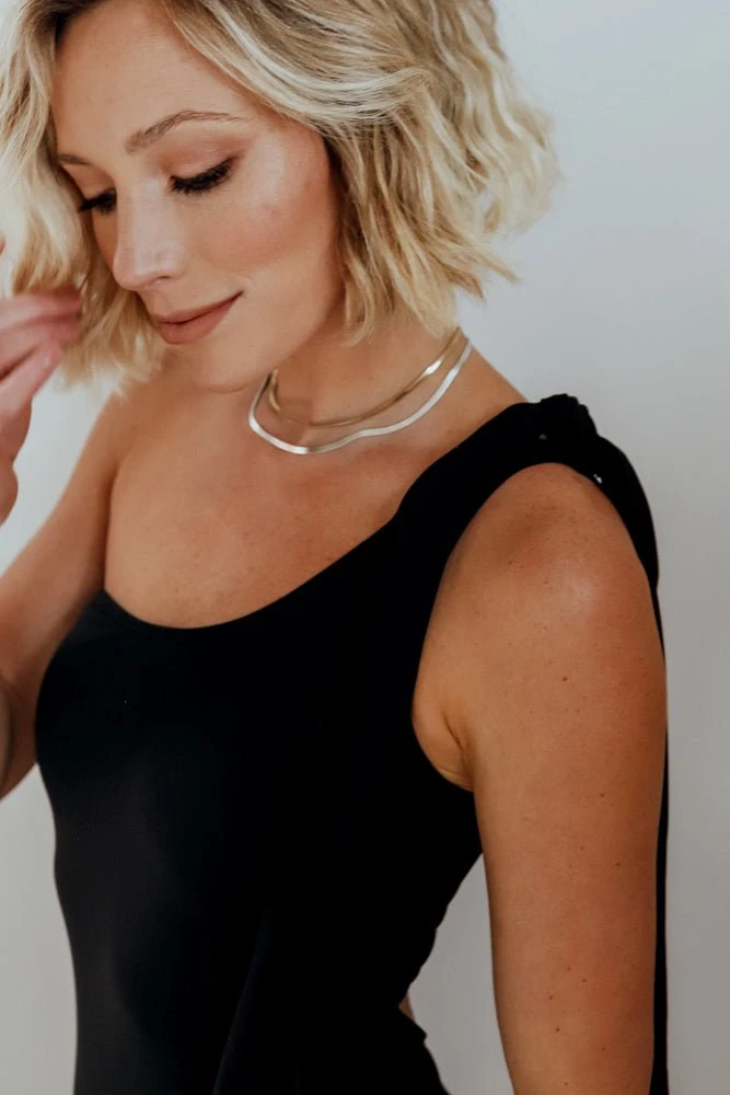 EN Donna One Shoulder One Piece | Black Swim 7 EN Donna One Shoulder One Piece | Black Swim