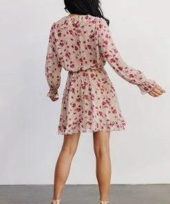 AK Doris Mini Dress | Rose Floral Dresses