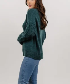 HAY Edna Knit Sweater | Topaz