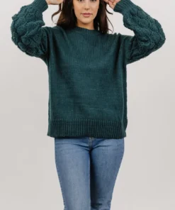 HAY Edna Knit Sweater | Topaz