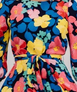 SL Elena Mini Dress | Navy Multi Floral Shop All