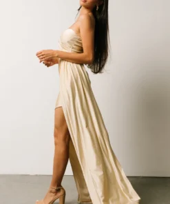 RR Ella One Shoulder Gown | Natural Dresses 2 RR Ella One Shoulder Gown | Natural Dresses