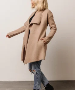 IL Ellison Lapel Cardigan | Beige 9 IL Ellison Lapel Cardigan | Beige