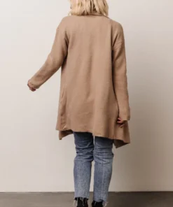 IL Ellison Lapel Cardigan | Beige 11 IL Ellison Lapel Cardigan | Beige