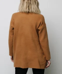 IL Ellison Lapel Cardigan | Camel Tops 14 IL Ellison Lapel Cardigan | Camel Tops