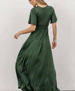 DD Emberly Maxi Dress | Hunter Green
