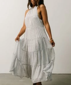 IL Ezra Tiered Maxi Dress | Blue Floral 11 IL Ezra Tiered Maxi Dress | Blue Floral