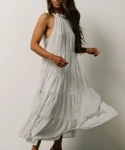 IL Ezra Tiered Maxi Dress | Blue Floral 10 IL Ezra Tiered Maxi Dress | Blue Floral