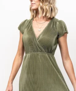 Baltic Born Fabric Swatch - Athena Pleated | Sage