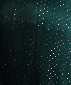 Baltic Born Fabric Swatch - Grace Sparkle | Emerald