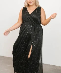 Baltic Born Fabric Swatches Fabric Swatch - Helen Sparkle | Black