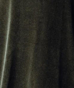 Baltic Born Fabric Swatch - Meghan Velvet | Olive