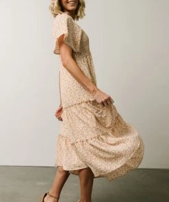 HAY Fairy Midi Dress | Pink Multi Floral