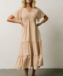 HAY Fairy Midi Dress | Pink Multi Floral