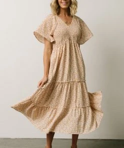 HAY Fairy Midi Dress | Pink Multi Floral