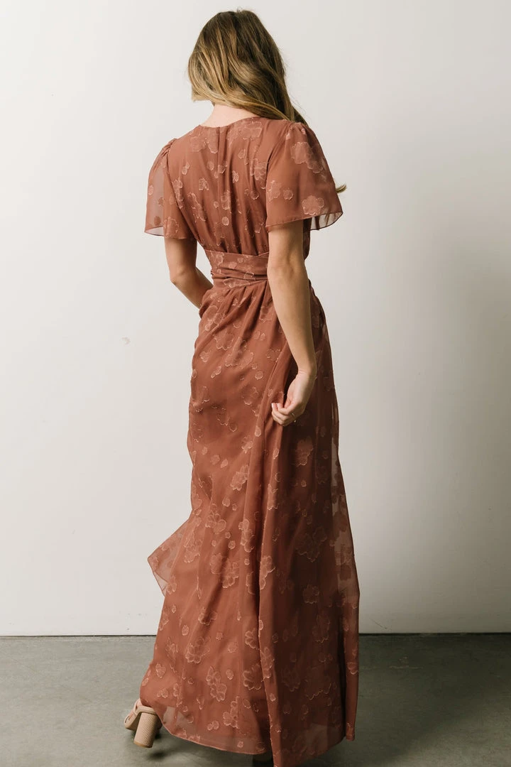 RR Dresses Faye Maxi Dress | Rosy Brown 5 RR Dresses Faye Maxi Dress | Rosy Brown