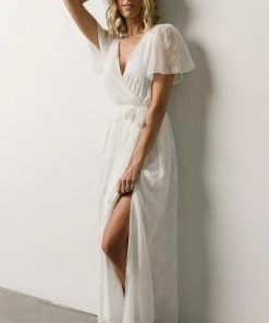 RR Faye Maxi Dress | White