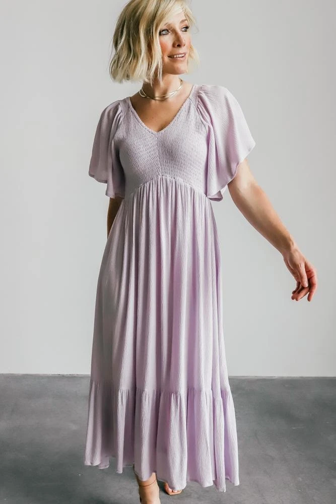 Dresses Felicity Smocked Dress | Lilac 4 Dresses Felicity Smocked Dress | Lilac