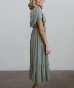 IL Felicity Smocked Dress | Sage Dresses
