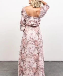 JH Florence Maxi Dress | Blush Floral Dresses