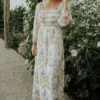 JH Dresses Florence Maxi Dress | Ivory Floral