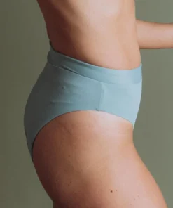 Swim Formentera High Waist Bikini Bottom | Sage