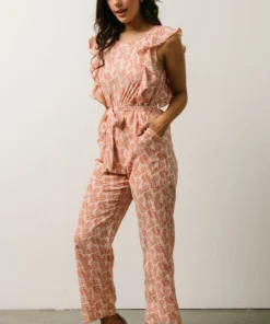 HAY Vacation Frankie Jumpsuit | Coral Print