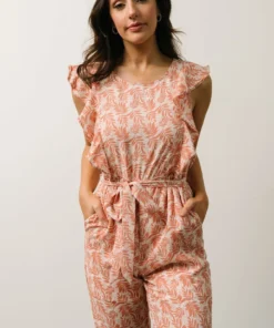 HAY Vacation Frankie Jumpsuit | Coral Print
