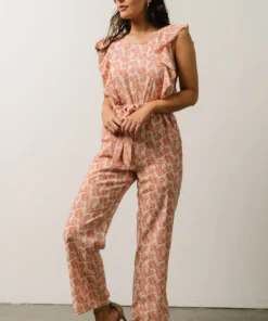HAY Vacation Frankie Jumpsuit | Coral Print